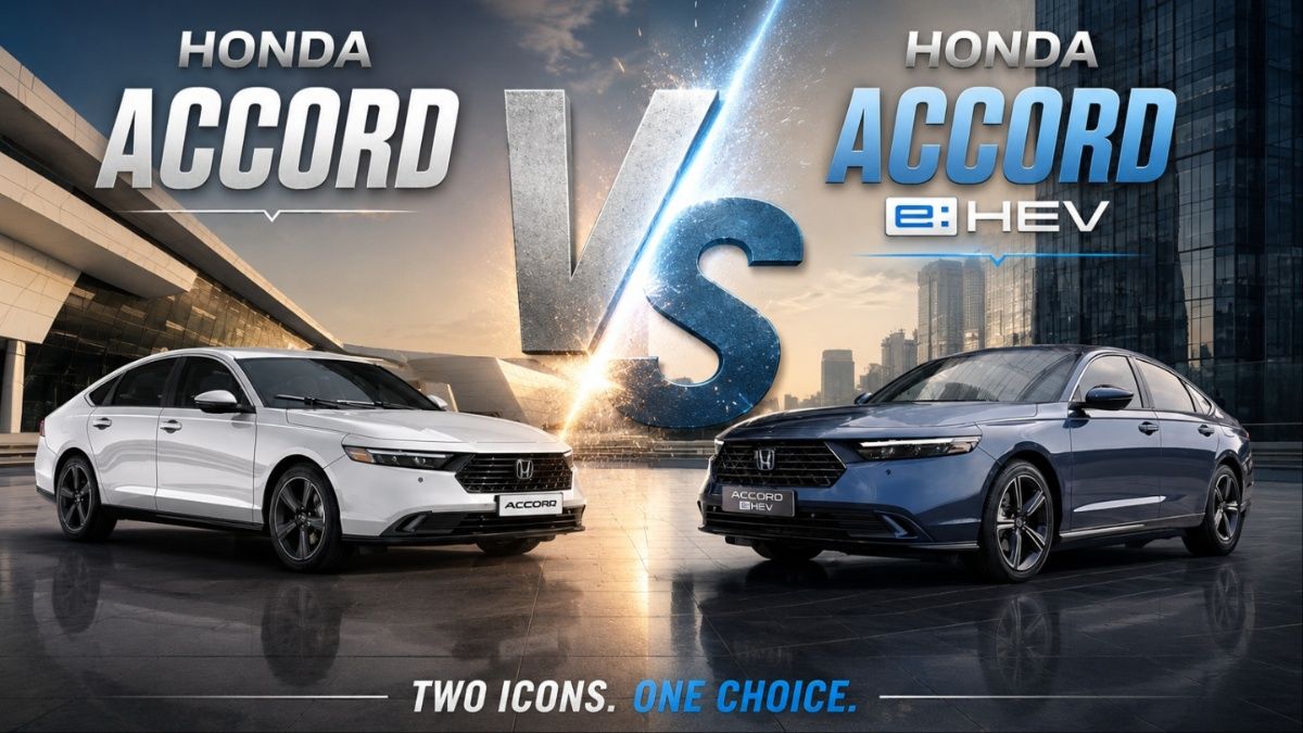 Honda Accord vs Accord e:HEV in Saudi Arabia: Which One Should You Buy?