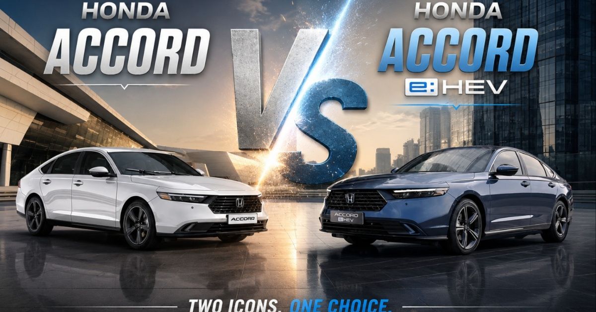 Honda Accord vs Accord e:HEV in Saudi Arabia: Which One Should You Buy?