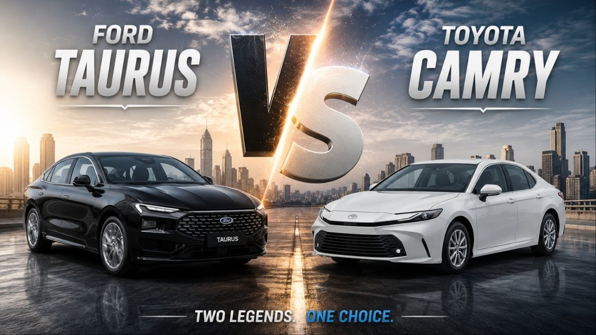 Ford Taurus vs Toyota Camry 2026 in Saudi Arabia: Which Midsize Sedan Wins Between SAR 100,000 and SAR 150,000?