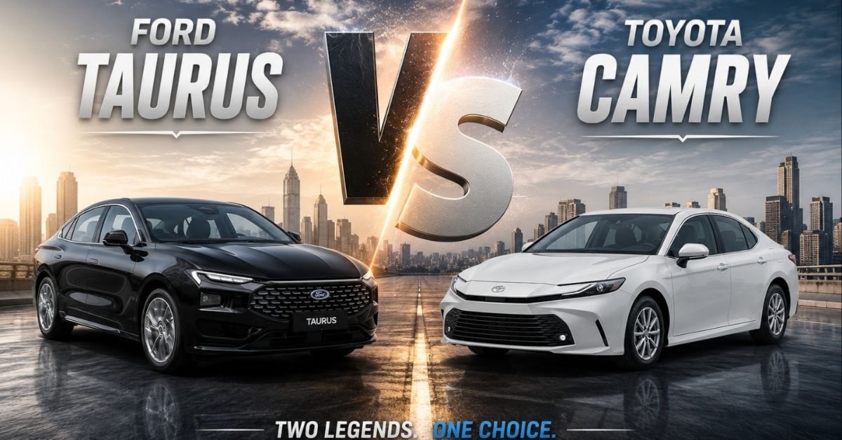Ford Taurus vs Toyota Camry 2026 in Saudi Arabia: Which Midsize Sedan Wins Between SAR 100,000 and SAR 150,000?