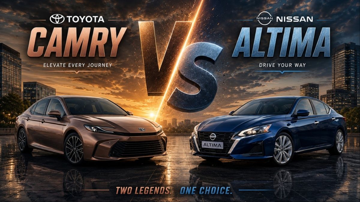 Toyota Camry vs Nissan Altima 2026 in Saudi Arabia: Which Midsize Sedan Should You Buy?