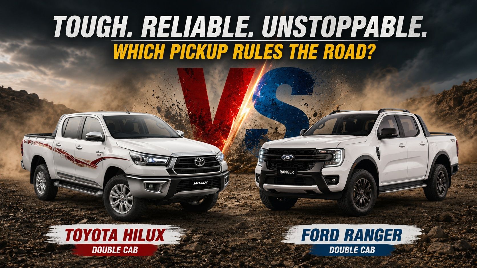 Toyota Hilux Double Cab vs Ford Ranger: Performance, Tech, and Value Tested