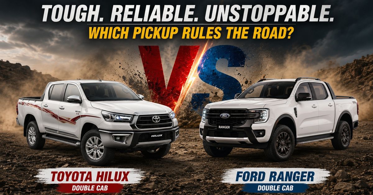 Toyota Hilux Double Cab vs Ford Ranger: Performance, Tech, and Value Tested