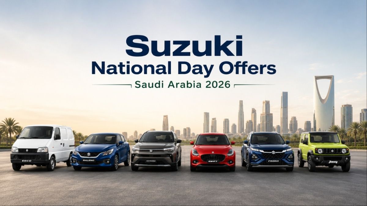 Suzuki National Day Offers Saudi Arabia 2026: Best Deals from Najib Auto
