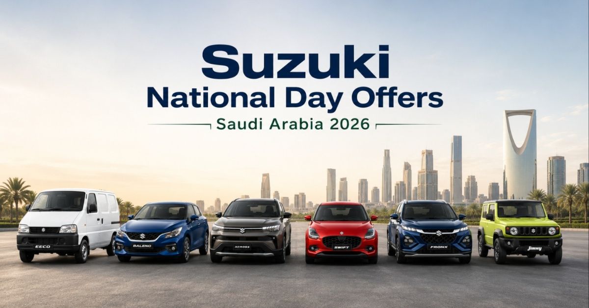 Suzuki National Day Offers Saudi Arabia 2026: Best Deals from Najib Auto