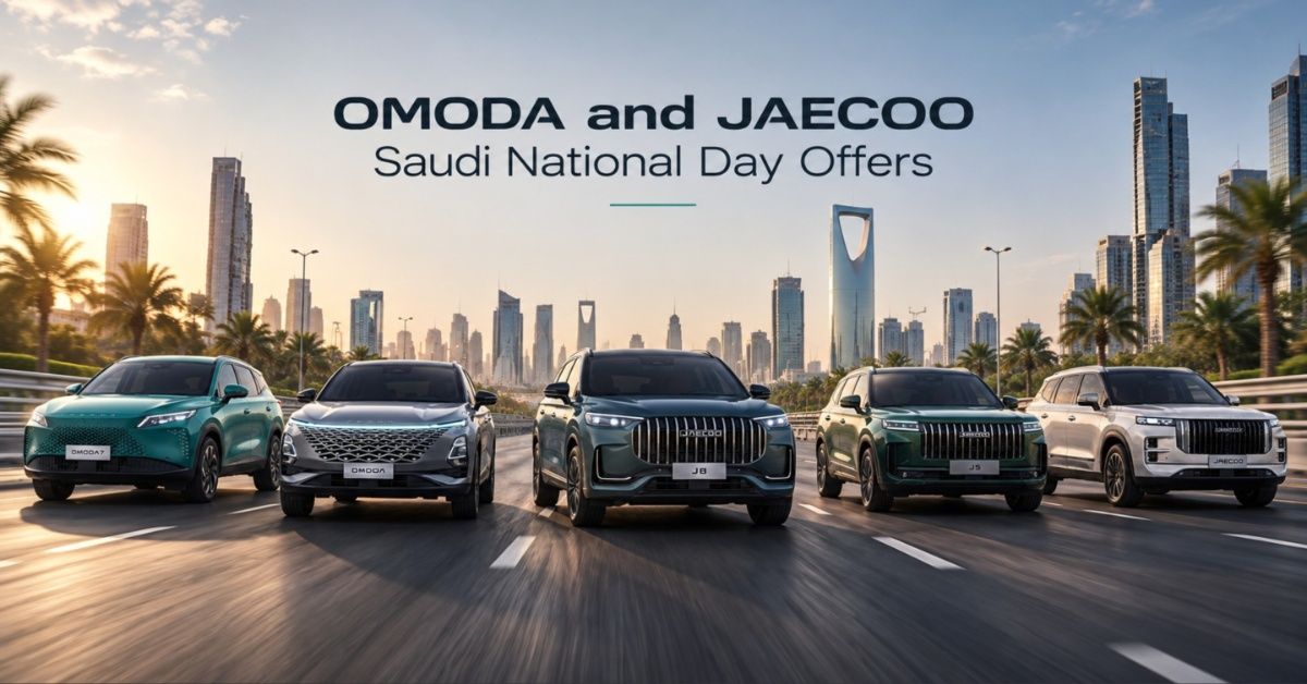 OMODA and JAECOO Saudi National Day Offers: Deals on the C7, C5, J5, J8, and J7