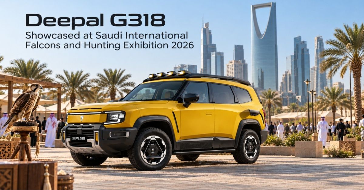 Deepal G318 Showcased at Saudi International Falcons and Hunting Exhibition 2026