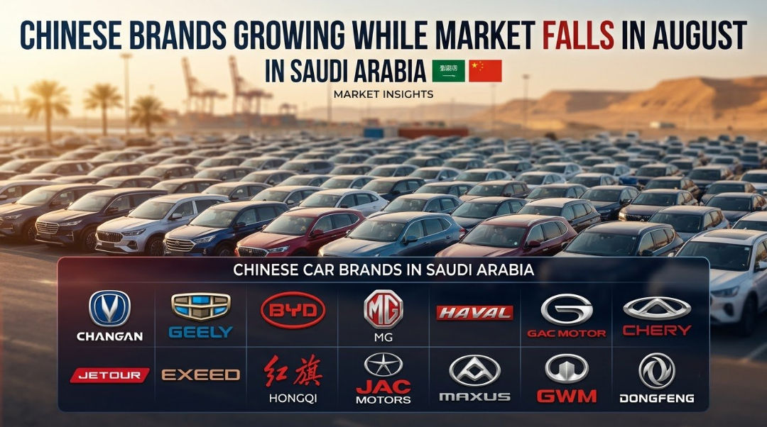 Chinese Brands Growing While Market Falls in August